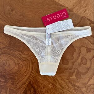 La Perla Cream Lace Panties Intimates
